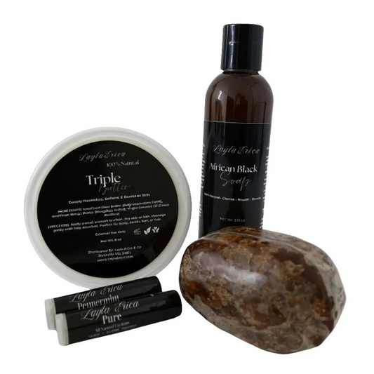 Layla Erica Signature Glow skincare set – complete natural care bundle